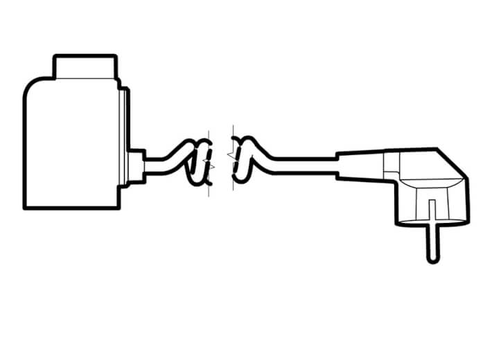 <p>U - spirálový kabel se zástrčkou</p>
